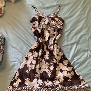 GORGEOUS Y2K SILKY SLIP DRESS NBW